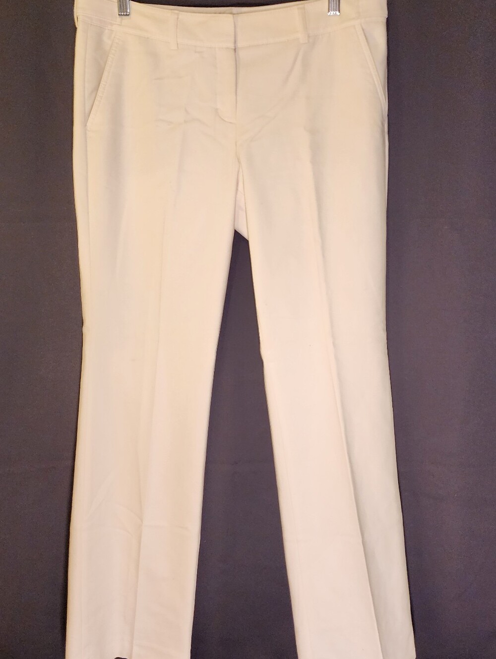 Express Columnist White Dress Pants